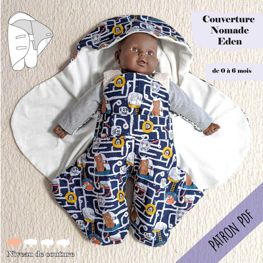 Sélection de modèles de couvertures bébé gratuits