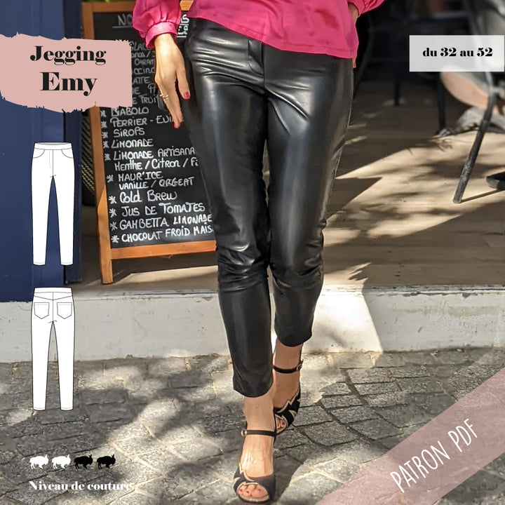 Patron Jegging femme