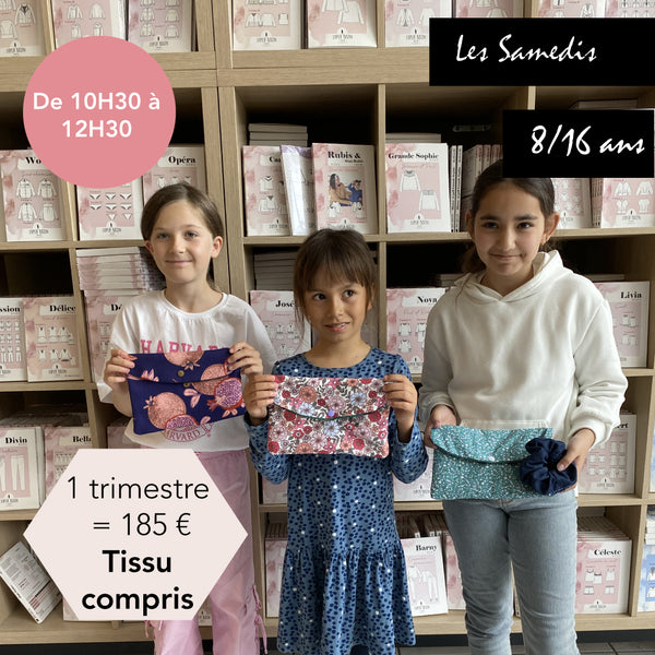 Samedi couture Enfants/ Ados (8 à 16 ans)