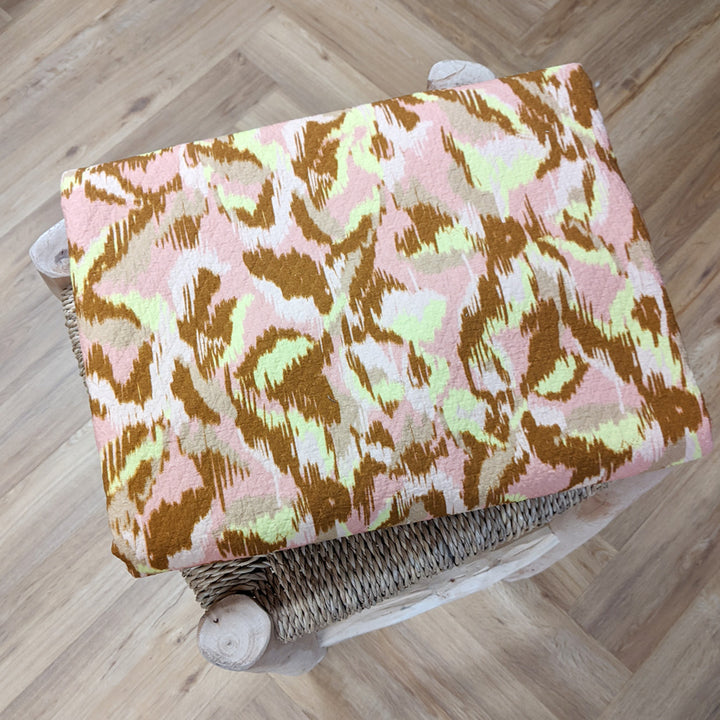 Coton jacquard Super Bison - Citronnade