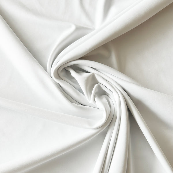 Tissu lycra blanc