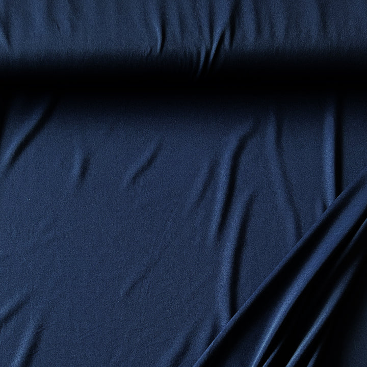 Tissu sport bleu marine