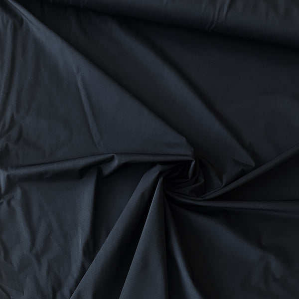 Tissu lycra noir mat épais