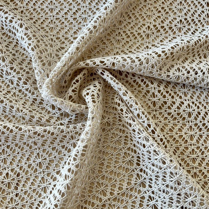 Tissu esprit crochet ficelle arbre de vie