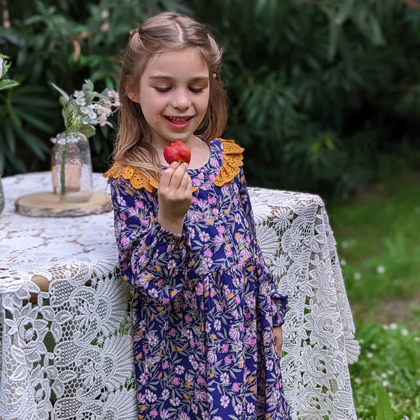 Patron robe cérémonie enfant