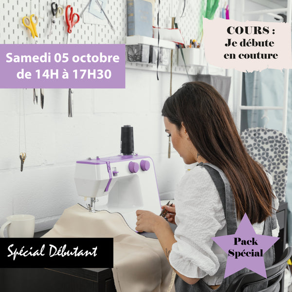 Cours de couture : Pack "Je débute la couture"