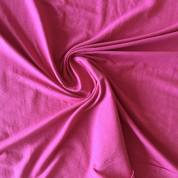 Tissu polyester rose