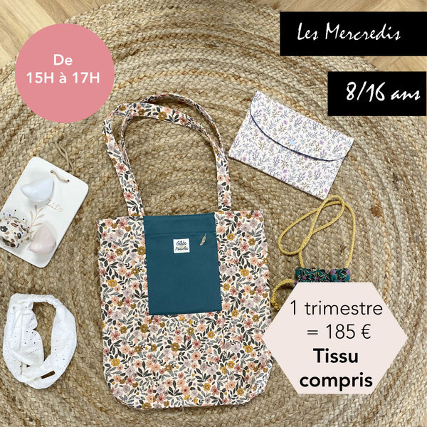 Mercredi couture Enfants/ Ados (8 à 16 ans)