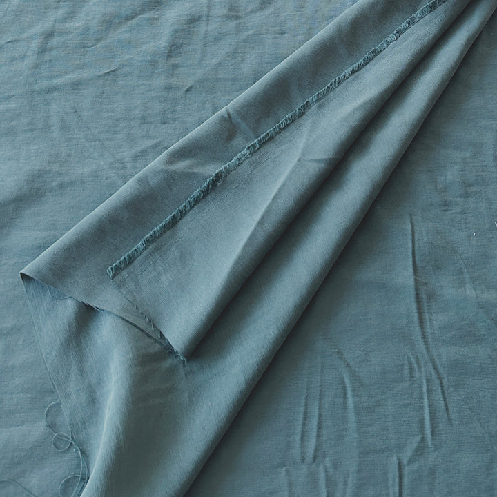 Viscose lavé bleu celadon