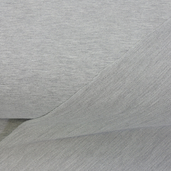 Tissu Sweat Gris clair